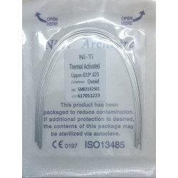 Dental Niti Heat Activated Wire - Rectangular (Pack Of 10 Pcs)