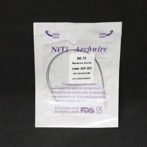 Dental Niti Reverse Curve Wire - Rectangular (Pack of 2)