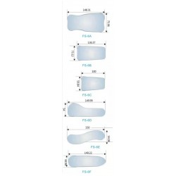 Dental Photography Mirrors Stainless Steel Double Sided - FS-6