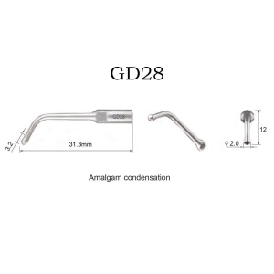 Dental scaling tips GD28